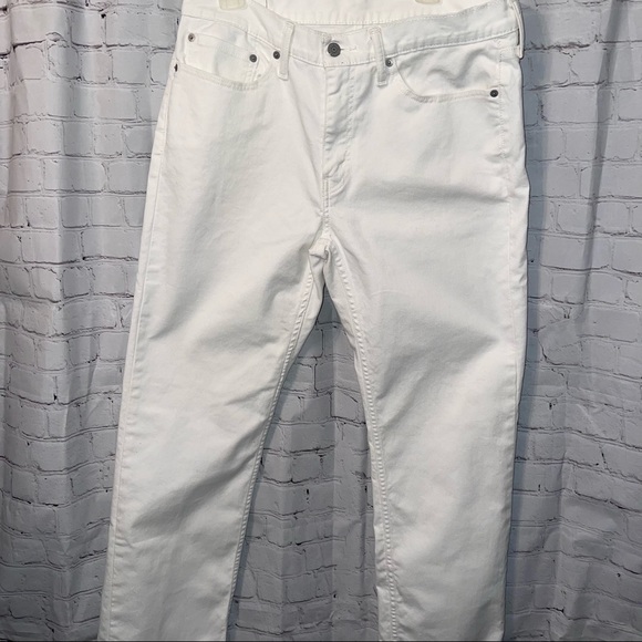 Levi’s 514 White Jeans 34Wx32L - Picture 1 of 3